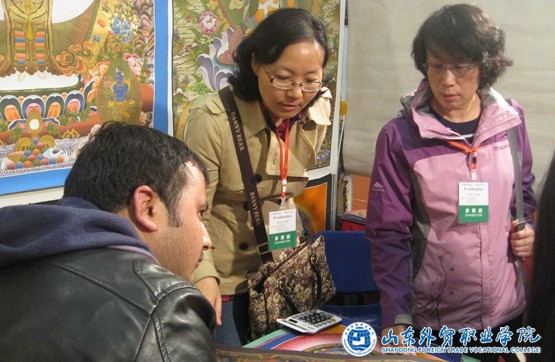 国际贸易系教师到实训现场开展专业教研活动4.JPG